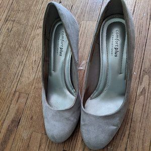 Grey Kitten Heel - 8